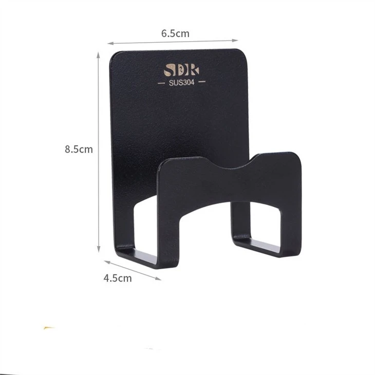 adhesive wall mount kitchen rack